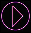 bouton neon play