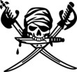 Pirate symbole - Tatouage