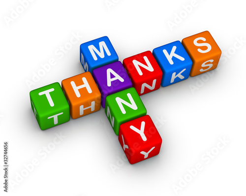 Illustration: many thanks many thanks