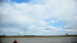 Airplan landing