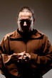 Monk in shadow