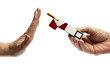 Refusing ccigarette