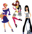 pretty fashion female