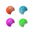bunte follow sticker