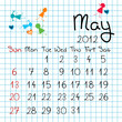 Calendar for May 2012