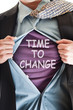 Time to change message Time to change message