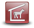 Red 3D Effect Icon "Stable"