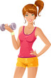 Sporty girl