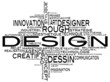 design - nuage de mots