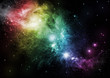Stars of a planet and galaxy in a free space