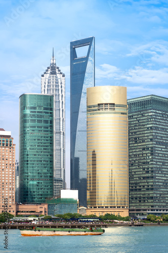 Foto: Shanghai skyscrapers Shanghai skyscrapers