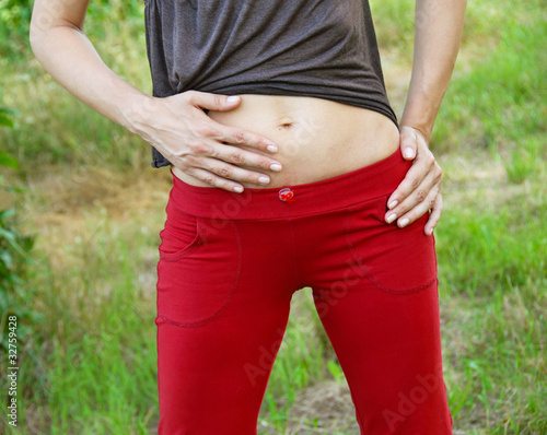 Photo: Slim woman stomach Slim woman stomach