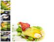 Collage recette de fleurs de courgette