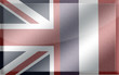 Bandiera Inglese Francese