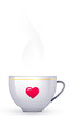 White cup