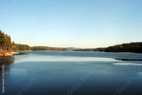 Foto: Saidenbachtalsperre im Erzgebirge Saidenbachtalsperre im Erzgebirge