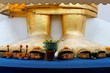 Gold leggs of statue Big Buddha Gold leggs of statue Big Buddha