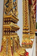 Columns of temple in Bangkok. Columns of temple in Bangkok.