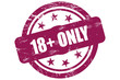 Sternen Stempel weinrot 18+ ONLY