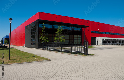 Photo: industrial warehouse industrial warehouse
