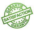 "Garantie Satisfaction" (vert)