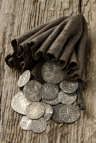 Photo: Ancient silver coins Ancient silver coins