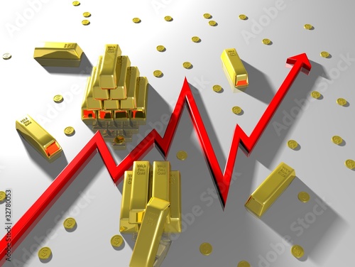 Illustration: Goldkurs Goldkurs