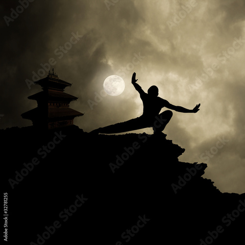 Photo: Kung Fu Martial Art Background Kung Fu Martial Art Background