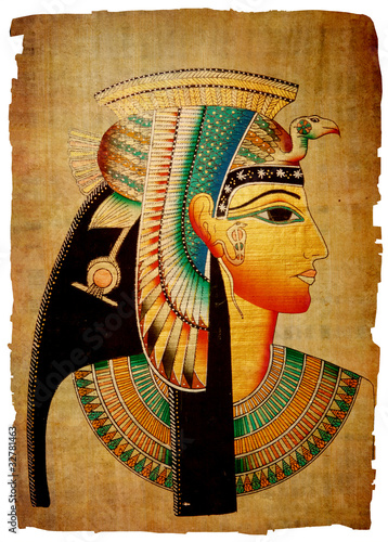 Photo: Papyrus. Old natural paper from Egypt Papyrus. Old natural paper from Egypt