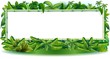 Bambù Giungla Vegetazione Sfondo-Jungle Bamboo Background-Vector