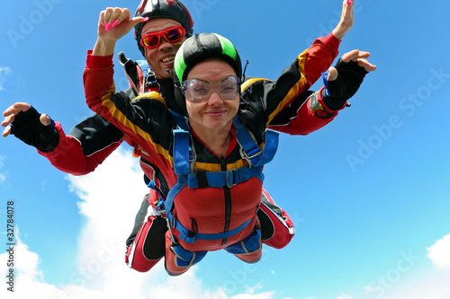 Photo: Skydiving photo Skydiving photo