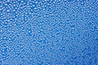 Round ice crystals background on aircraft illuminator