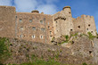 Mont Orgueil Castle in Gorey, Jersey, UK