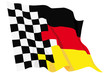 Vector: flag winner germany flag winner germany
