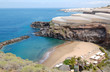 Beach of the luxury hotel, Tenerife island, Spain