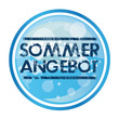 Hellblau Sommer Angebot