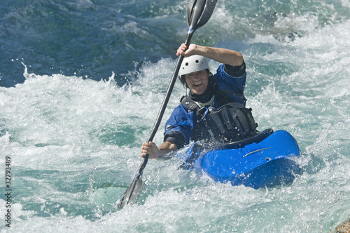 Foto: Spass im Wildwasser Spass im Wildwasser