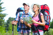 Hiking people