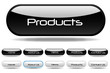 Black and white web buttons