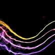 smoke rainbow with place for text smoke rainbow with place for text