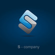 Logo letter S, joint # Vector