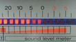 Sound level meter, vintage equalizer