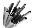High technology background - profiles