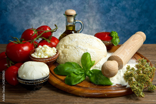 Photo: pizza ingredients pizza ingredients