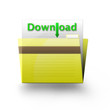 gelber download ordner