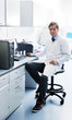 Photo: research and science people in laboratory research and science people in laboratory