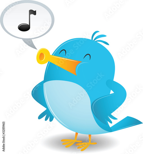 Vector: Blue Bird Sing Blue Bird Sing