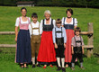 Familie in Tracht