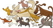 running dogs