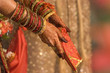 henna on hands, Indian bride, traditional Hindu wedding